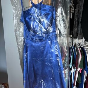 David’s bridal royal blue homecoming dress size 3